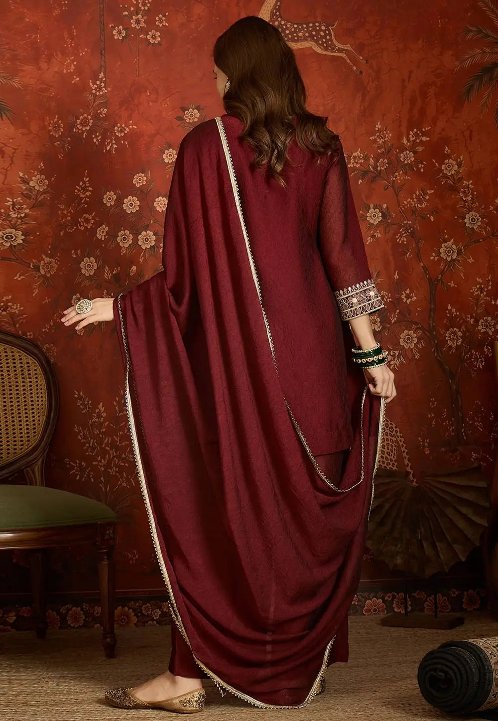 Naaz Pure silk suit