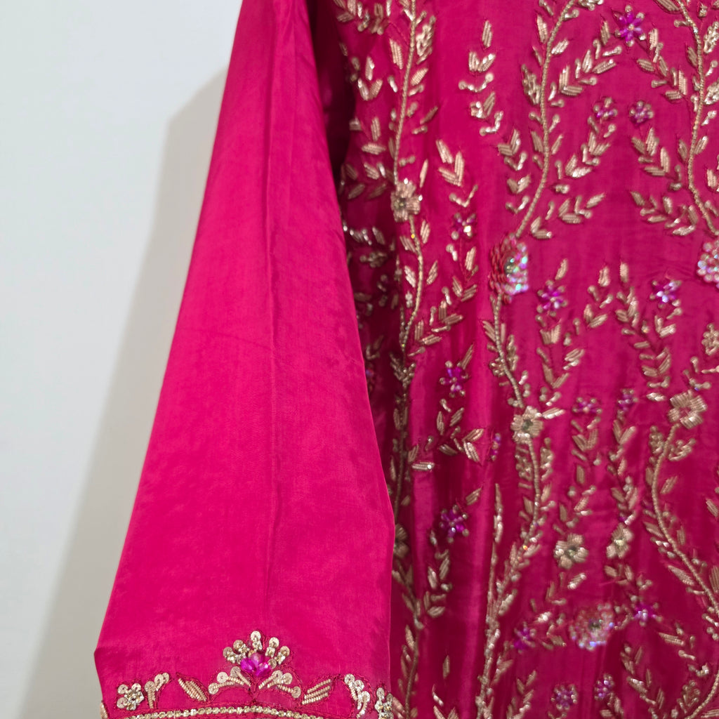 Rani pakistani style suit